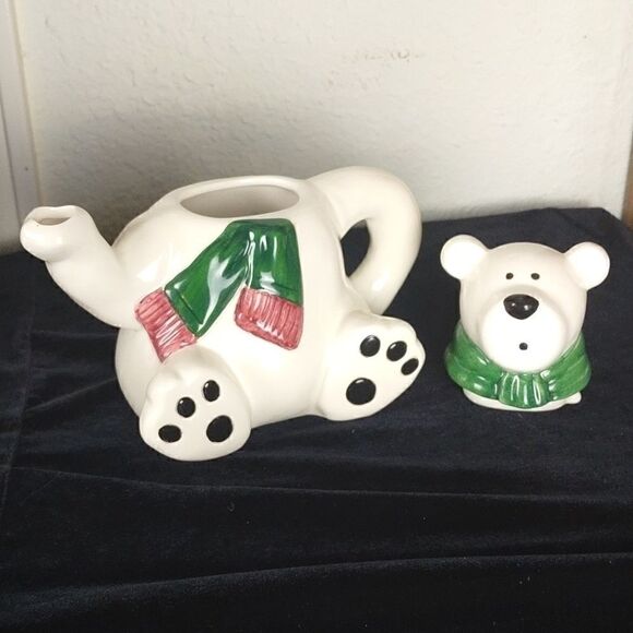 Scott's Collectable Polar Bear Tea Pot - Picture 5 of 8